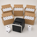 Value Bundle - Linerless Thermal Printer + 120 Linerless Rolls