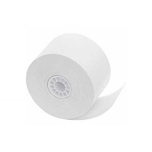 1 3/4" X 155' White 1-Ply Bond Receipt Roll Paper Canada by Papertec